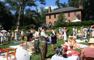 Wilton during an annual Gatsby Picnic with the Art Deco Society of Virginia.