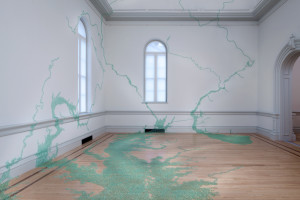 Maya Lin, Folding the Chesapeake, 2015 • Photos by Ron Blunt. Courtesy of the Renwick Gallery of the Smithsonian American Art Museum.