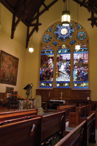 Kemper Memorial Window, Tiffany Glass and Decorating Company, 1895, St. Paul’s Episcopal Church, Milwaukee, WI.