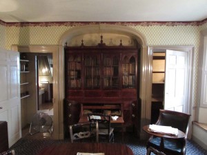 Longfellow's sideboard-and-bookcase in Portland