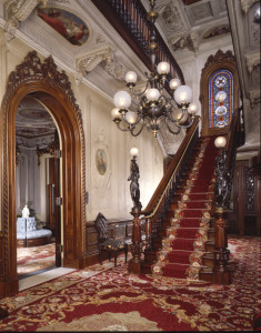 Morse Libby Stair hall, photo by J.D Bohl