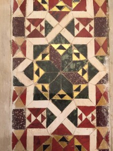 Detail of mosaic in Cappella Palatina