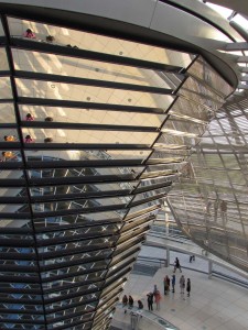 Sir Norman Foster’s dome on top of the Reichstag