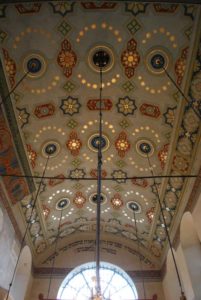 Ceiling of the Remuh Synagogue, Kraków.