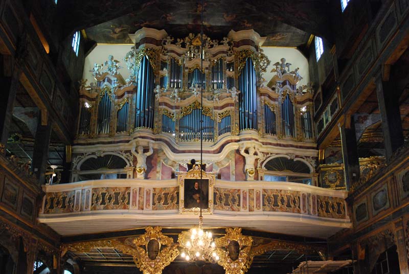 Organ of the Peace Church, Swidniça.