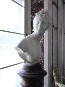 Houdon’s bust of Diana, Łazienki Palace, recently returned to Poland.