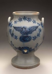 Water cooler, Henry Lowndes, Petersburg, VA, 1840-1842, salt-glazed stoneware