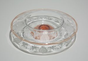 “Van Dyck” centerbowl, Frederick Carder for Steuben Glass Works (ca. 1926). Photo courtesy of DIA.