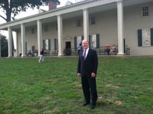 Randy at Mount Vernon in 2008