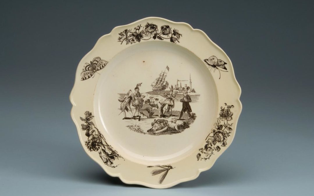 Curatorial Intern Examines English Ceramics at Historic Deerfield