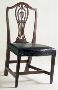Chair, one of a set of six, Attributed to Kneeland & Adams (1793), Hartford, Connecticut, Cherry, ash, Winterthur Museum, Gardens& Library, Museum purchase, 1967.0151.001