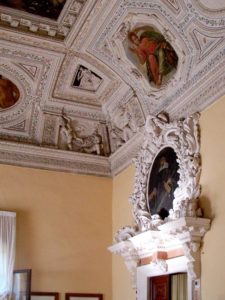 Interior of Villa la Rotonda. Courtesy of Niccolò Valmerana
