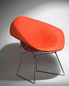 GREIF: “Diamond” Chair, attributed to Harry Bertoia for Knoll, c. 1969. Courtesy, Winterthur.