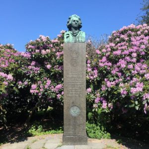 Bust of Gustav III in Gothenberg