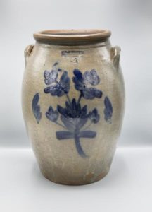 Figure 2. Thomas and John Ducey stamped four gallon jar, Petersburg, Virginia, 1855-1867, MESDA Object Database file D-33258