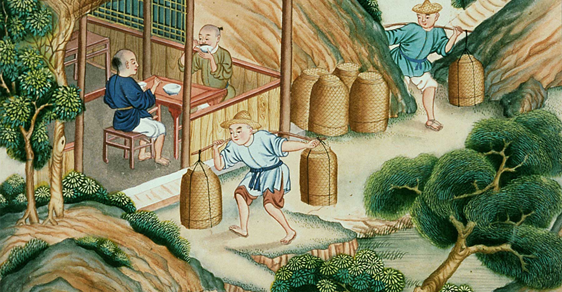 Depictions of Chinese Tea Culture for the Western Market