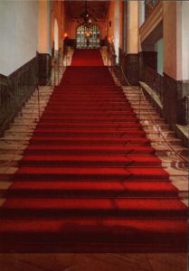 The staircase in the 1960s