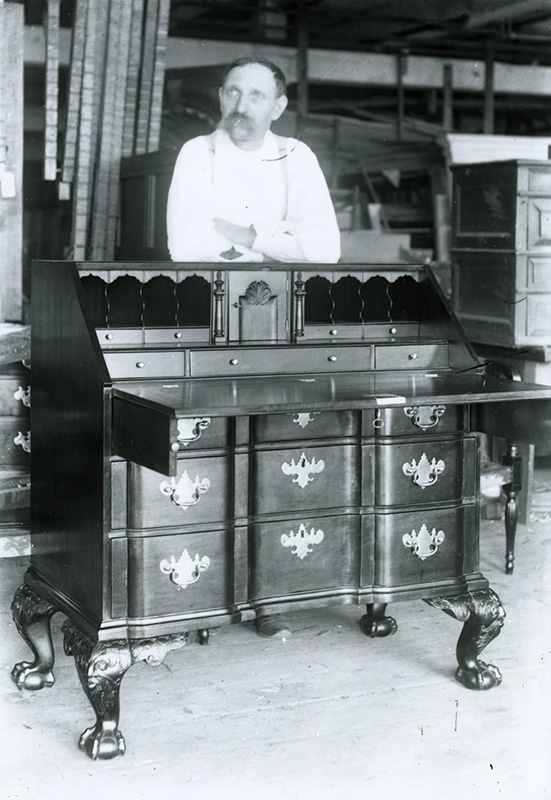 Althin Desk, Courtesy, the Winterthur Library: Joseph Downs Collection of Manuscripts and Printed Ephemera.