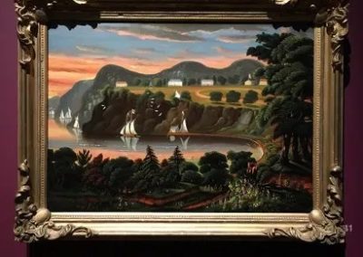 Occasionally we enjoy looking at things in frames, such as the Hudson River collection at the Albany Institute of History and Art