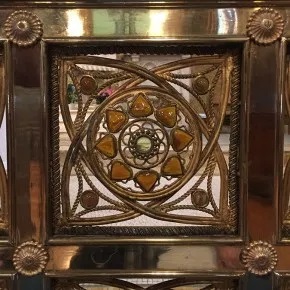 Tiffany treasures in the St. Paul’s altar rail