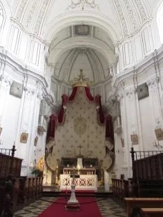 White Chapel Altar of San Giuseppe, Ragusa Ibla