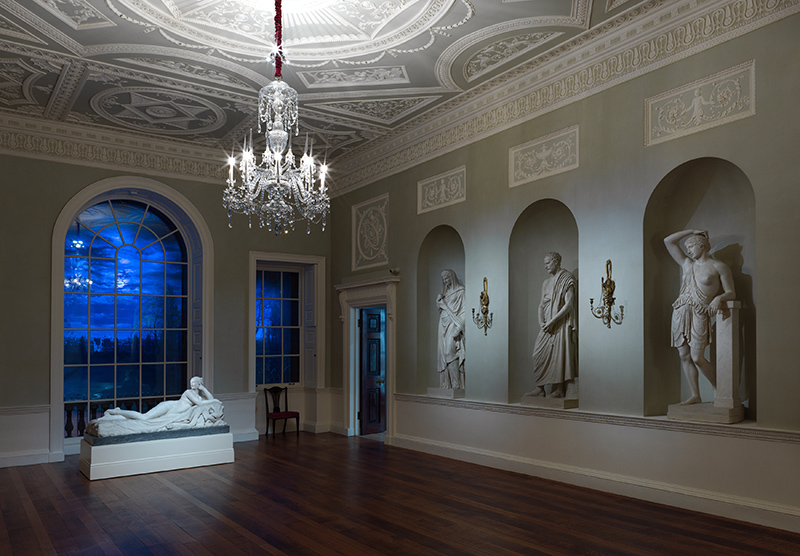 Dining room from Lansdowne House, 1766–69, British. Rogers Fund, 1931, 32.12. Photo by Joseph Coscia.