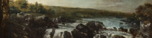 Great Falls of the Potomac, oil on canvas, by George Beck, 1797;