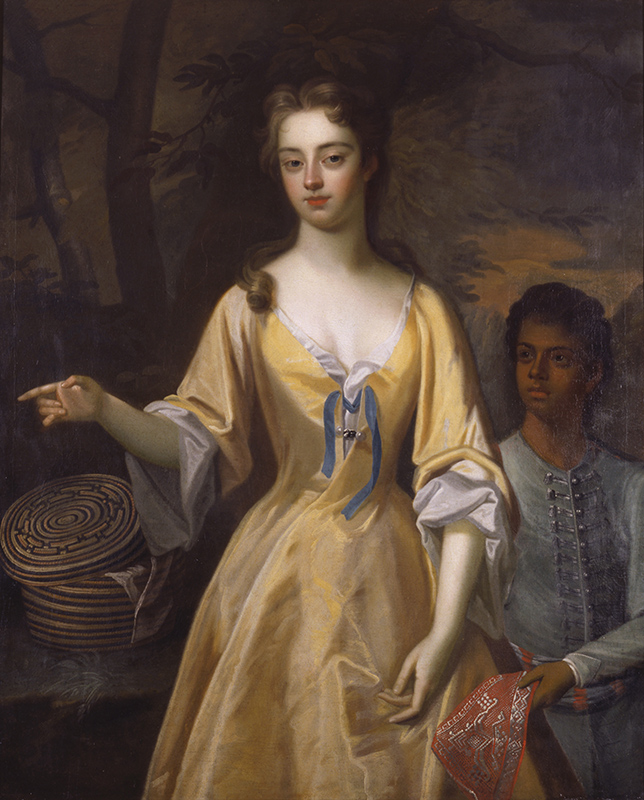 Unknown artist, Lucy Parke Byrd, 1716. Virginia Museum of History & Culture.