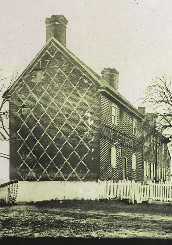 Exterior of Abel and Mary Nicholson House, Salem, NJ
