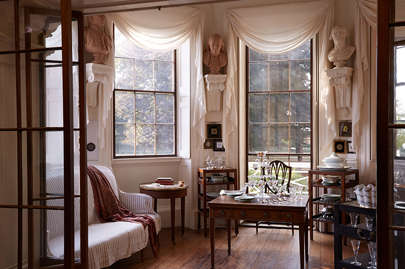 Thomas Jefferson's Tea Room at Monticello in Charlottesville, VA, will be restored and reinterpreted.