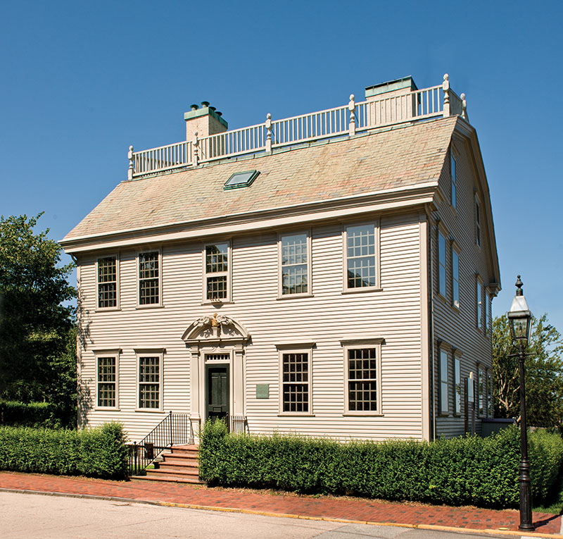 Hunter House, c. 1748. Courtesy the Preservation Society of Newport County.