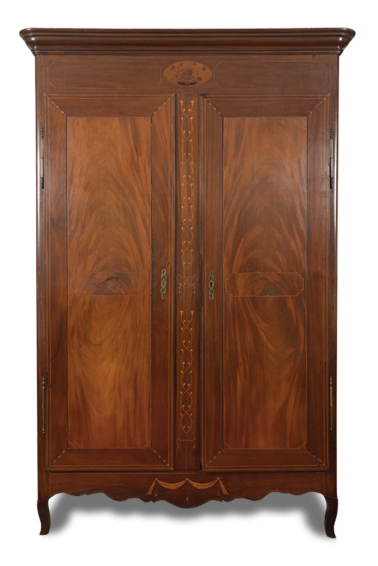 Butterfly Man, Mahogany Armoire, New Orleans, 1810-1825, Private Collection, Long Island, NY