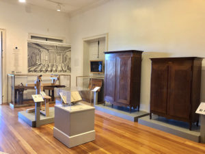 Exhibition view from the Cabildo in New Orleans