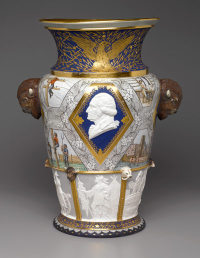Century Vase by Karl L. H. Mueller, 1876