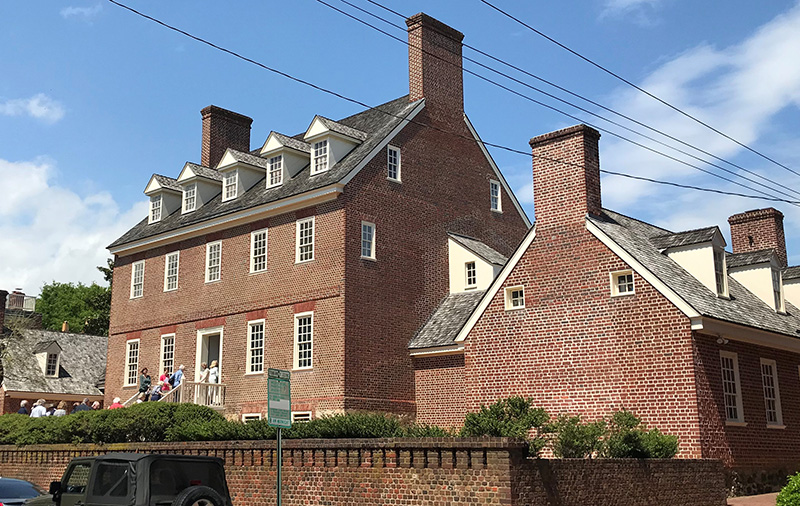 Figure 3. The James Brice House, 1767–1774, 42 East Street, Annapolis, Anne Arundel County, MD, during the Trust’s 2019 tour.