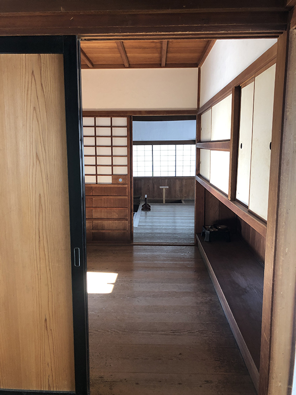 Figure 4. Large doorways and windows at Shofuso house connect interior and exterior spaces.