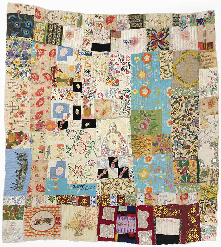 Rosie Lee Tompkins. Untitled, 1997. Quilted by Irene Bankhead. Eli Leon Bequest, BAMPFA.