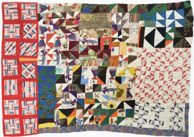 Rosie Lee Tompkins. Untitled, 1994. Quilted by Irene Bankhead. Eli Leon Bequest, BAMPFA.