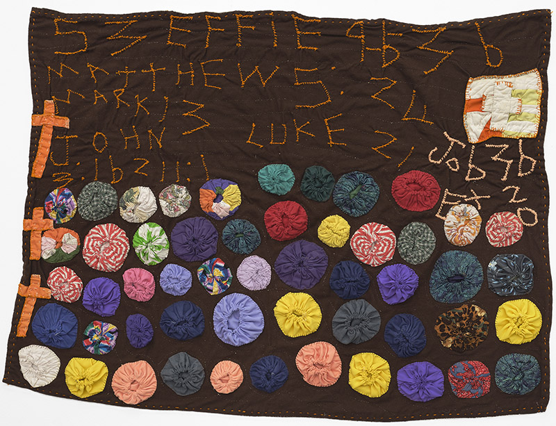 Rosie Lee Tompkins. Untitled, circa 2004. Quilted by Irene Bankhead. Eli Leon Bequest, BAMPFA.