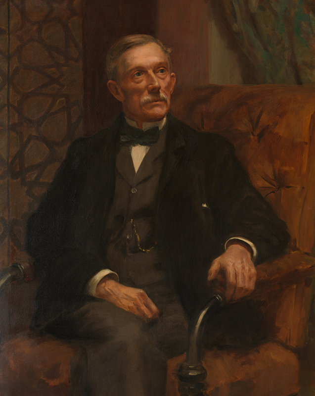 Howard Russell Butler, Portrait of Edward C. Moore, c. 1885–91. Oil on canvas. Tiffany & Co. Archives.