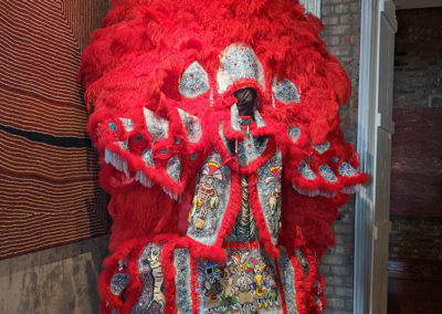 Mardi Gras Indian suit recently acquired by The Historic New Orleans Collection.