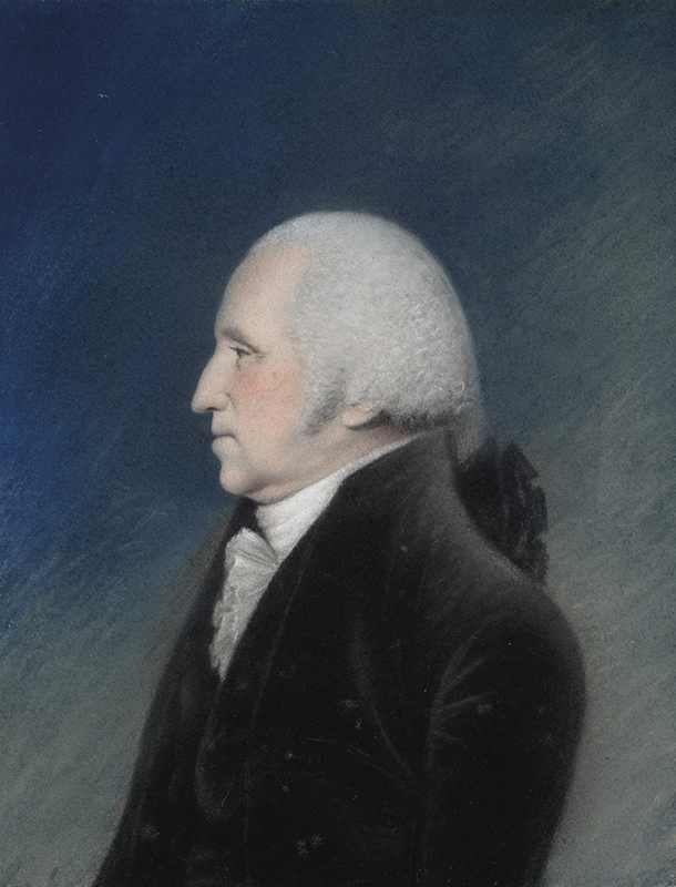 Figure 2. James Sharples, George Washington, 1796. Pastel on paper. Lot 113, Christie’s In Praise of America Sale, January 2021.