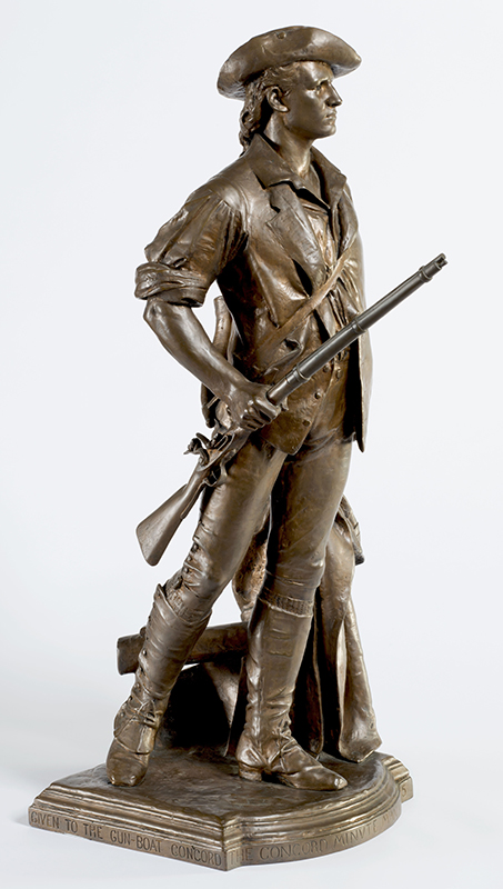 Figure 10. Concord Minute Man of 1775 (L45-107-A); Navy Art Collection. Image Courtesy of the Concord Museum.