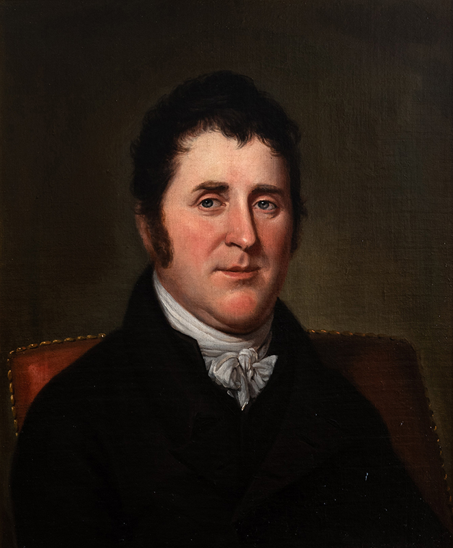Figure 6. Daniel Tompkins by Charles Willson Peale, 1819. Oil on Canvas. CAHPT, Acc. No. 00066.