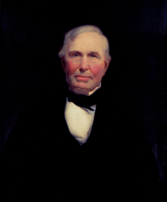 Figure 6. Edward Caledon Bruce, Portrait of Thomas Glass, 1860-1862, Frederick County, VA. Oil on canvas. Collection of the MSV, Julian Wood Glass Jr. Collection, 0026. Photo by Ron Blunt.