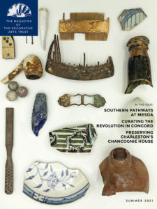 The cover features artifacts excavated at Chancognie House.