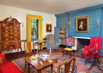 The Herdegs’ Living Room. Photo by Gavin Ashworth.