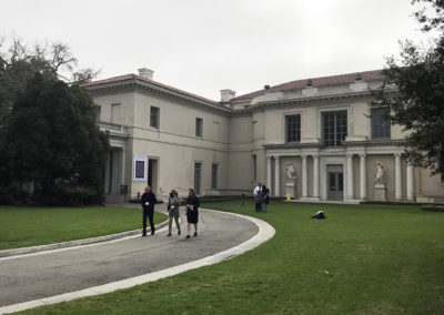 Strolling from the European Galleries to the American Galleries.