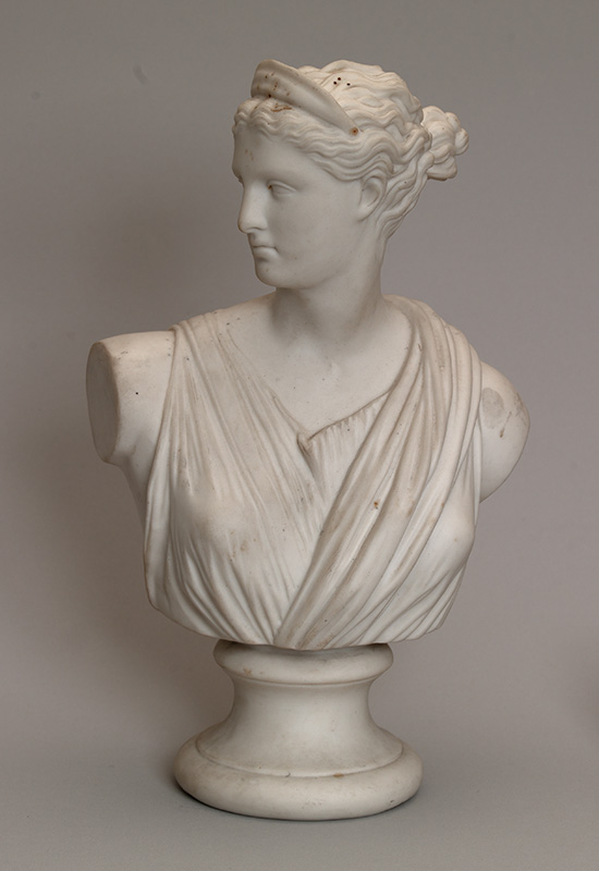 Figure 3. After Leochares, Bust of Diana, n.d. Plaster. FDNHS, FRDO 326.