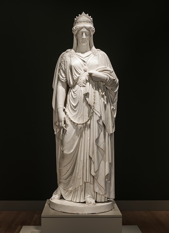 Figure 4. Harriet Goodhue Hosmer, Zenobia in Chains, 1859. Marble. Purchased with the Virginia Steele Scott Acquisition fund for American Art, 2007.26.